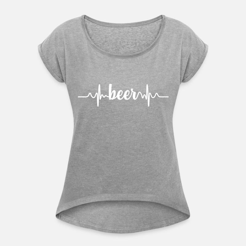 Beer Heartbeat ECG Design for Hops & Barley Lovers