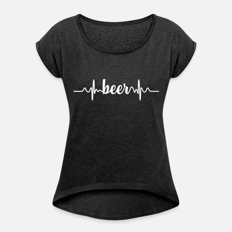 Beer Heartbeat ECG Design for Hops & Barley Lovers