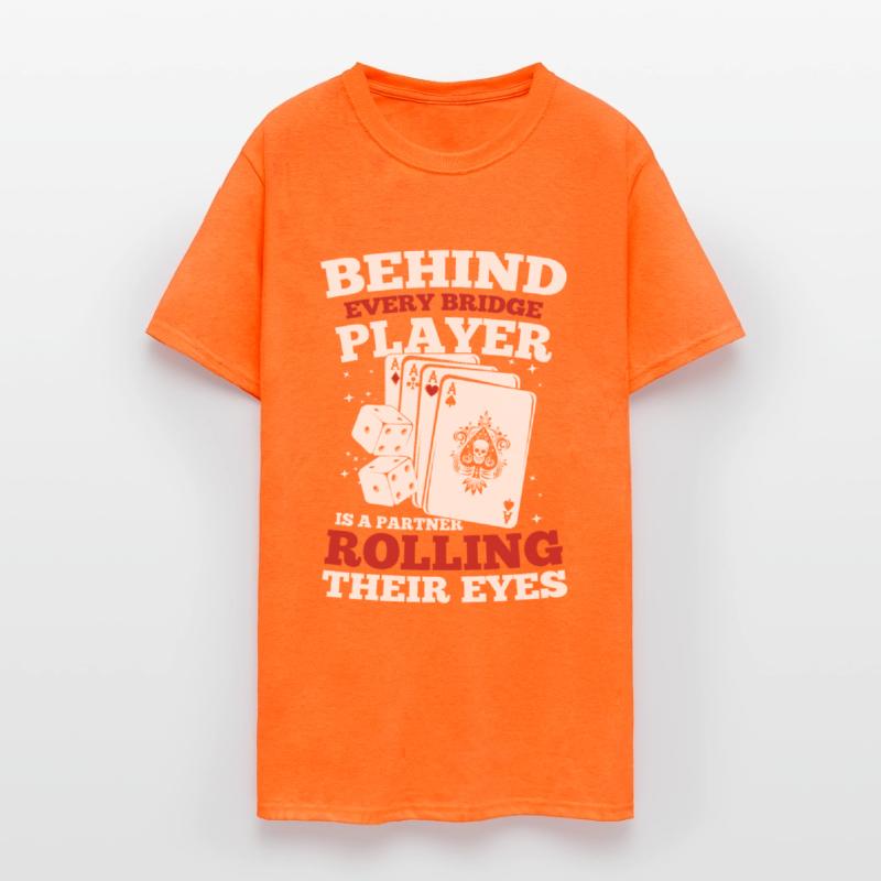 Behind Every Bridge Player Partner Rolling Eyes