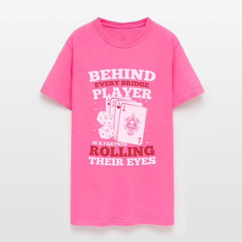 Behind Every Bridge Player Partner Rolling Eyes