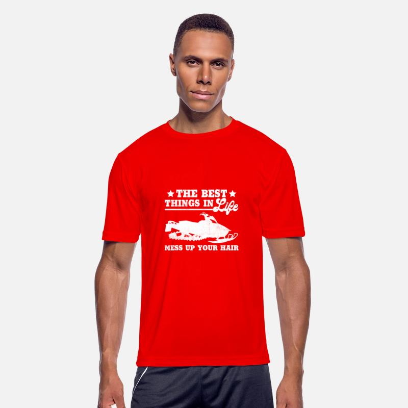Best Things In Life Mess Up Your Hair Snowmobiling