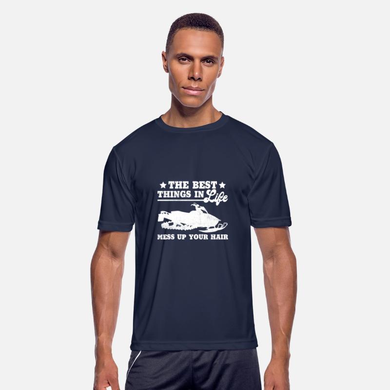 Best Things In Life Mess Up Your Hair Snowmobiling