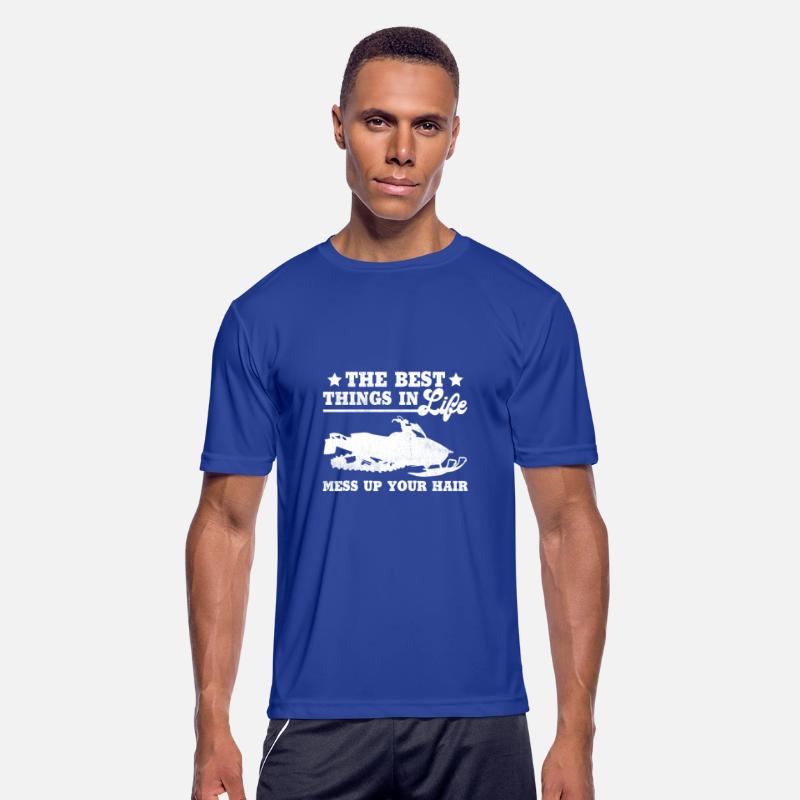 Best Things In Life Mess Up Your Hair Snowmobiling