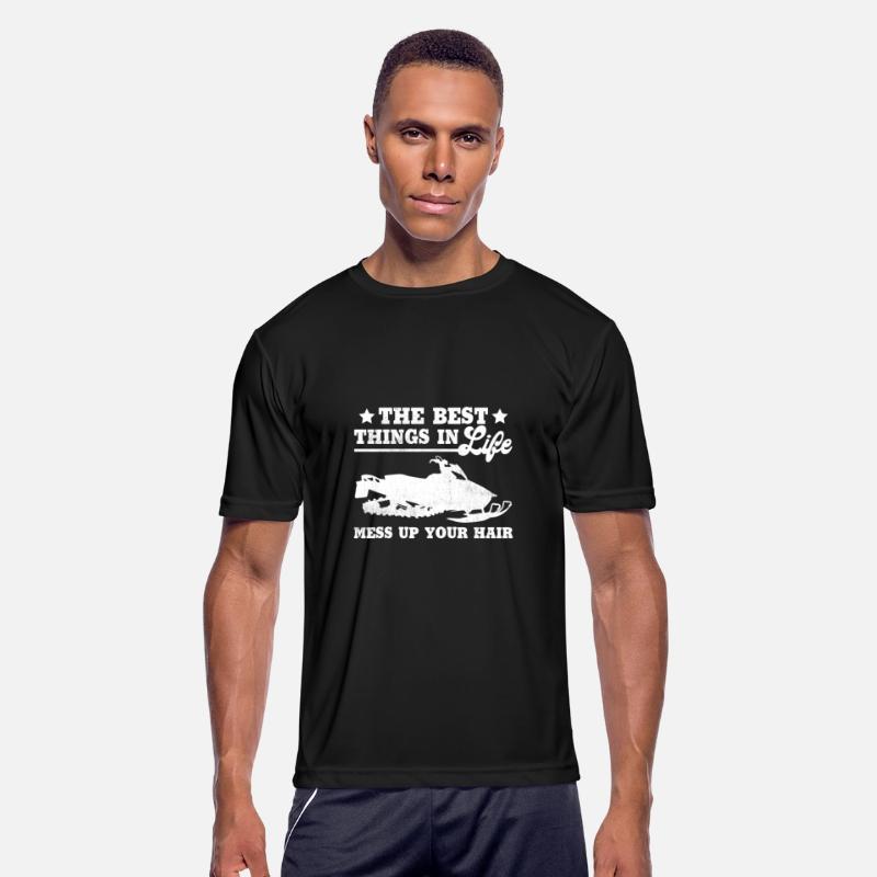 Best Things In Life Mess Up Your Hair Snowmobiling