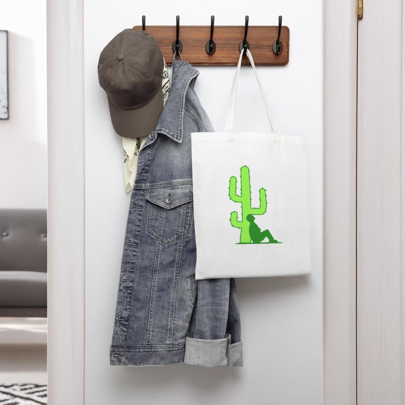 Big Desert Cactus Relax Lean On Man Rest Sleep Fun