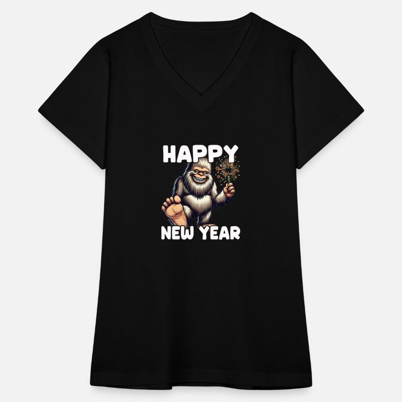 Bigfoot celebrates New Year