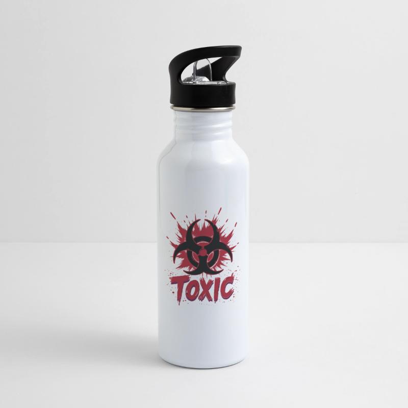 Biohazard Symbol Toxic Grunge Style