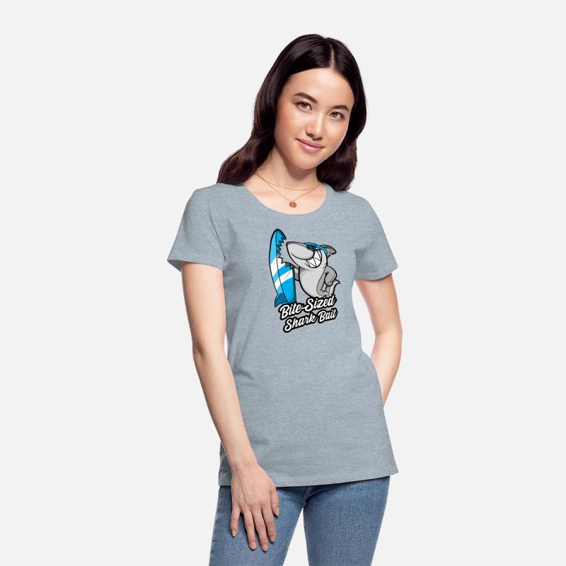 Bite-Sized Shark Bait Beach T-Shirt