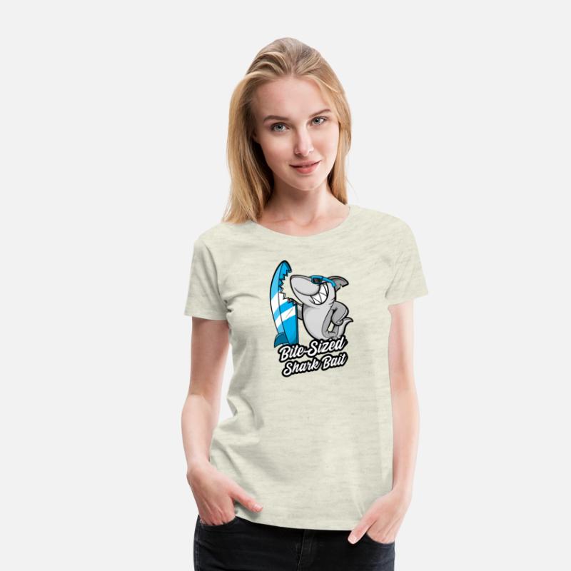Bite-Sized Shark Bait Beach T-Shirt