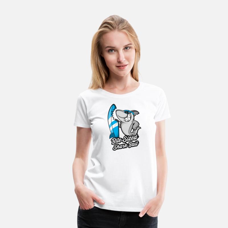 Bite-Sized Shark Bait Beach T-Shirt