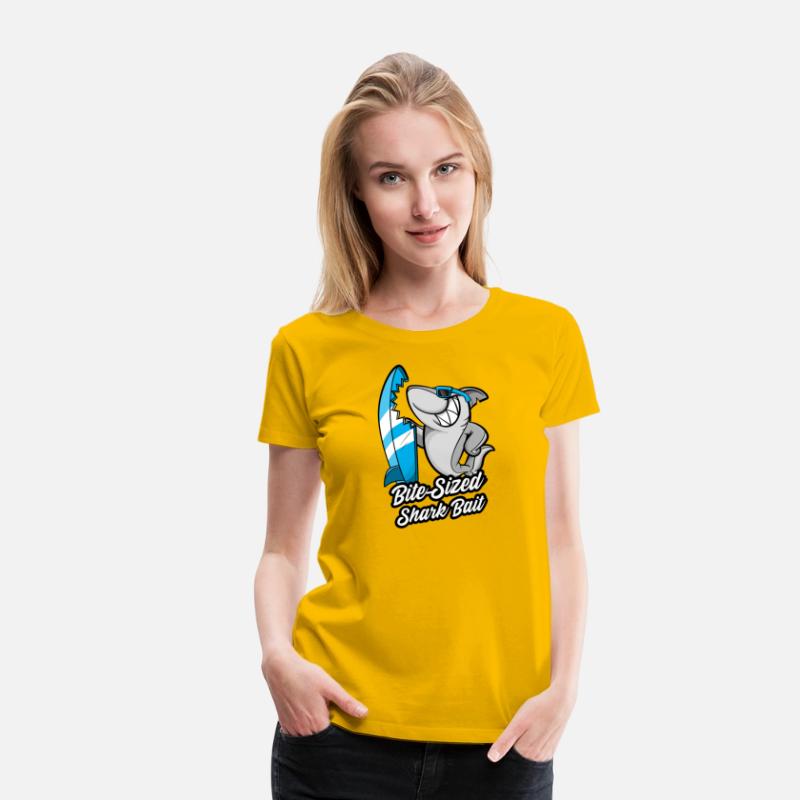 Bite-Sized Shark Bait Beach T-Shirt