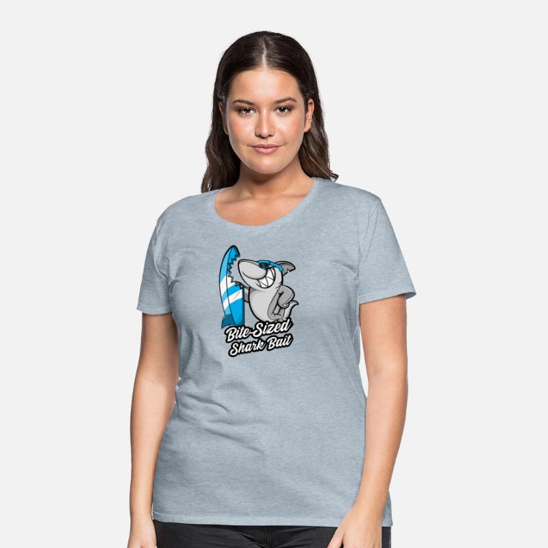 Bite-Sized Shark Bait Beach T-Shirt