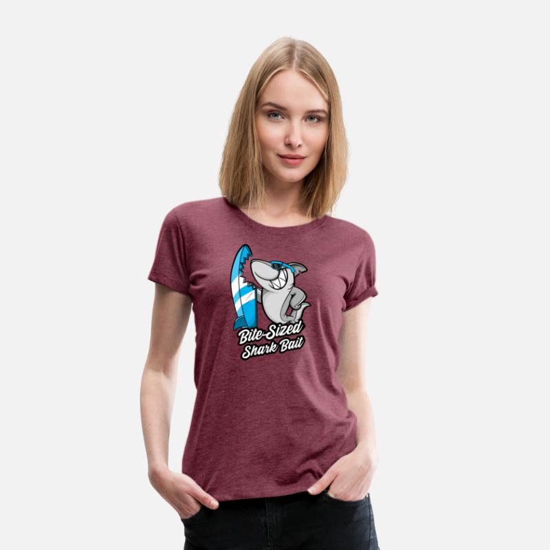 Bite-Sized Shark Bait Beach T-Shirt