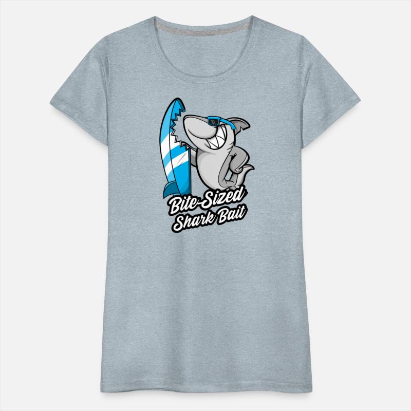 Bite-Sized Shark Bait Beach T-Shirt