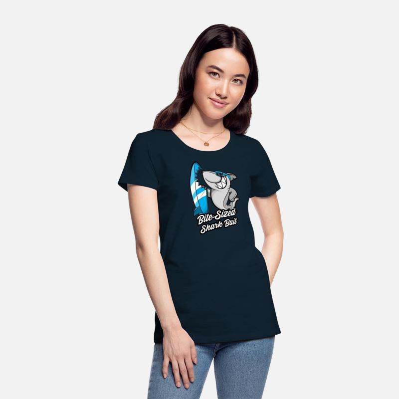 Bite-Sized Shark Bait Beach T-Shirt