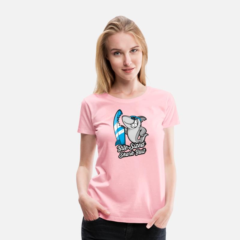 Bite-Sized Shark Bait Beach T-Shirt