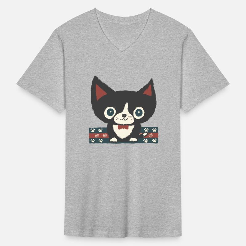 Black Kitten And Tie