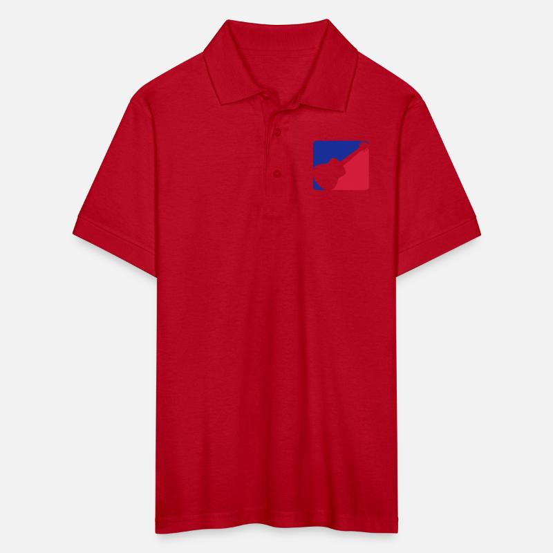 Blue Red Guitarist Playing