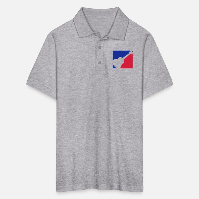 Blue Red Guitarist Playing