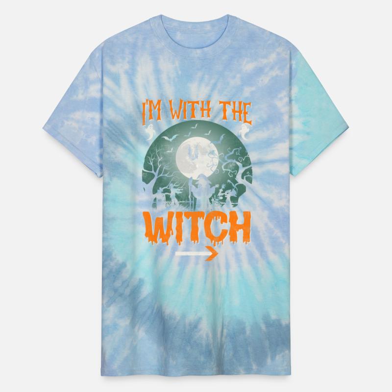 Boo I'm With The Witch Magic Supernatural Bloody