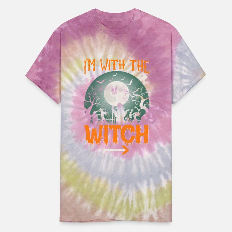 Boo I'm With The Witch Magic Supernatural Bloody