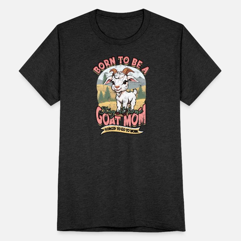Born Stay Home Goat Mom Forced Work