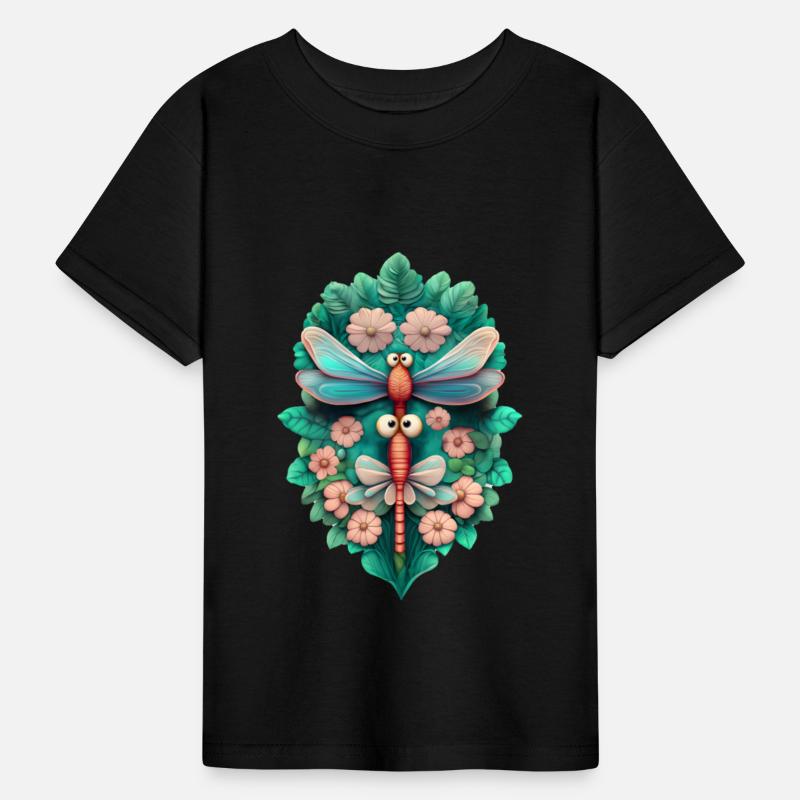 Botanical Daisy Dragonflies