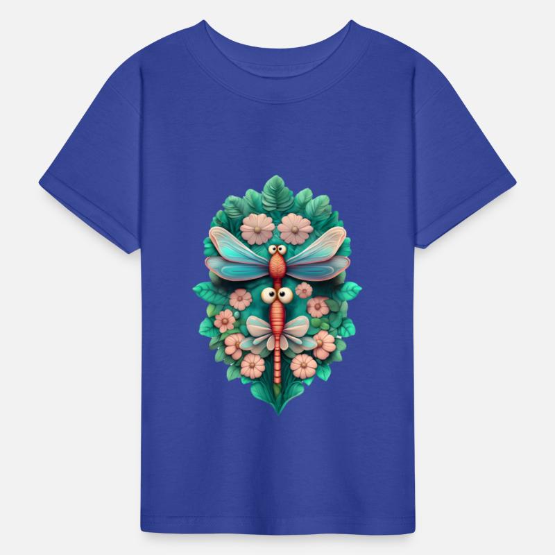 Botanical Daisy Dragonflies