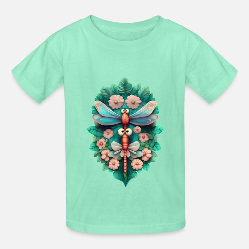 Botanical Daisy Dragonflies