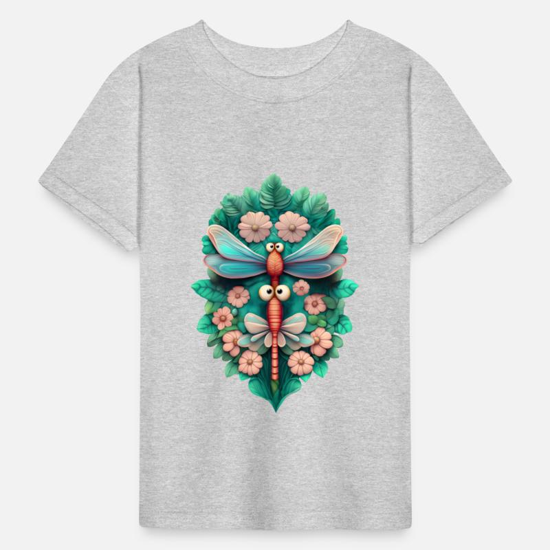 Botanical Daisy Dragonflies