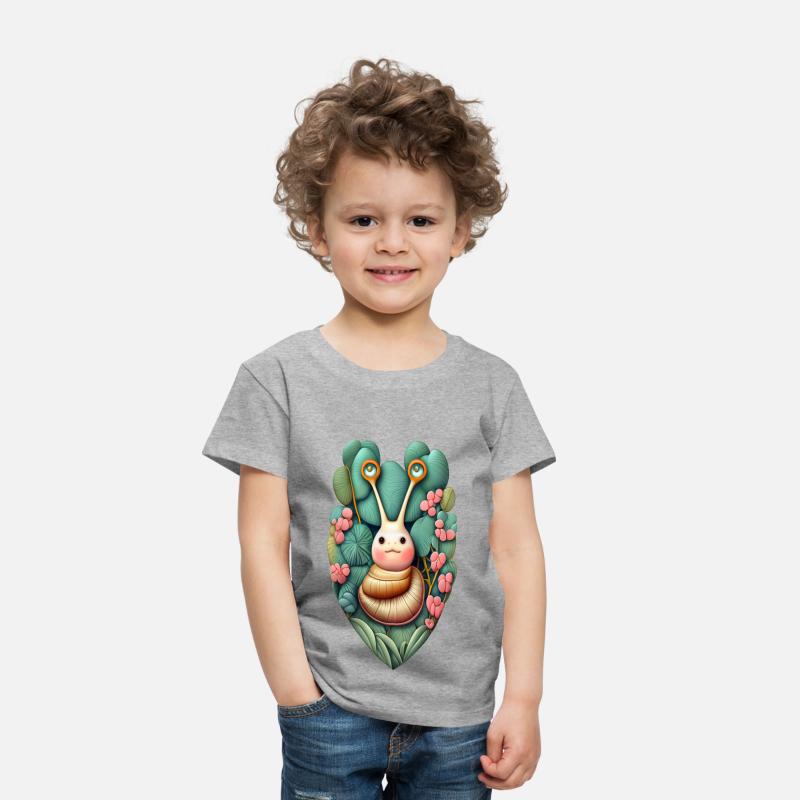 Botanical Snail Heart