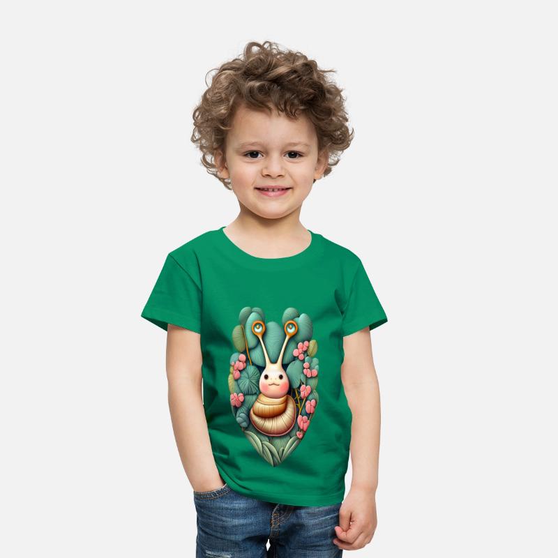 Botanical Snail Heart