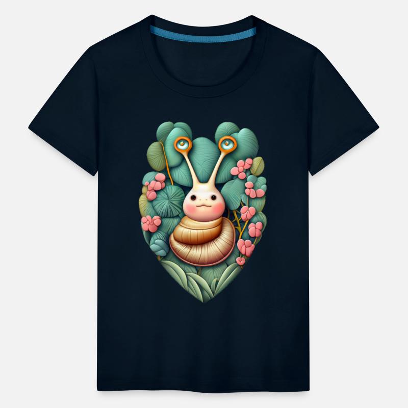 Botanical Snail Heart