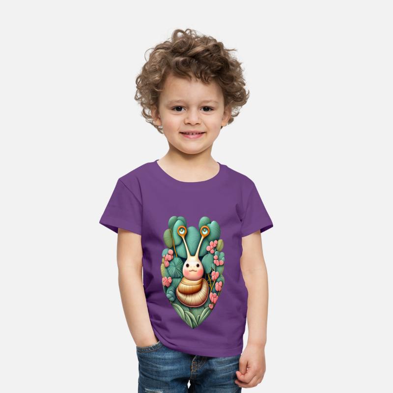 Botanical Snail Heart