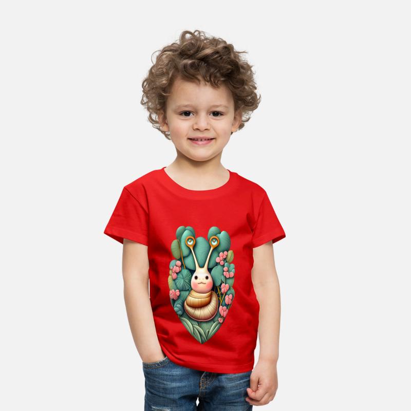 Botanical Snail Heart