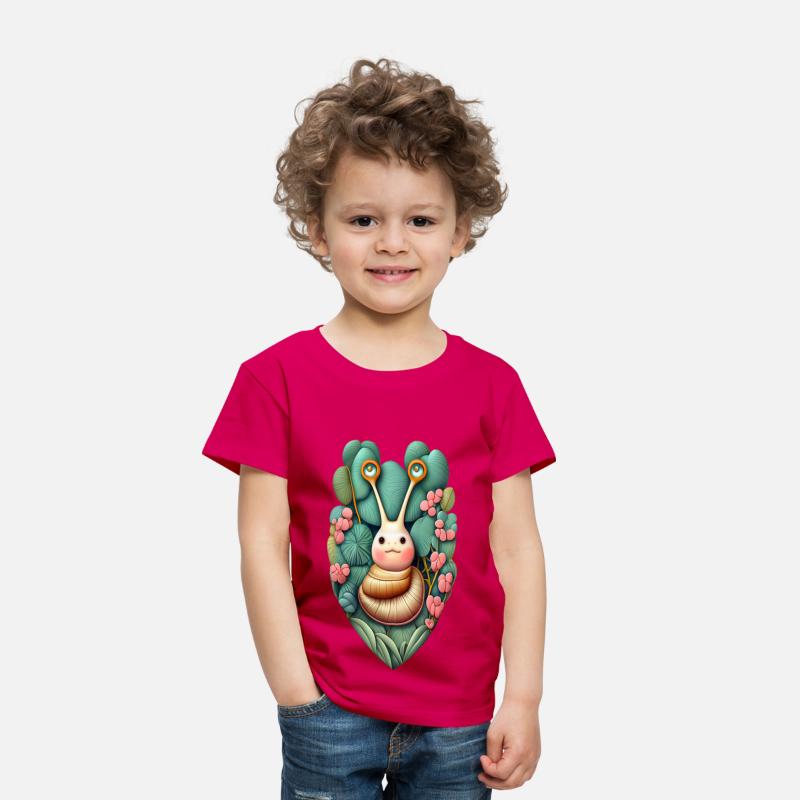 Botanical Snail Heart