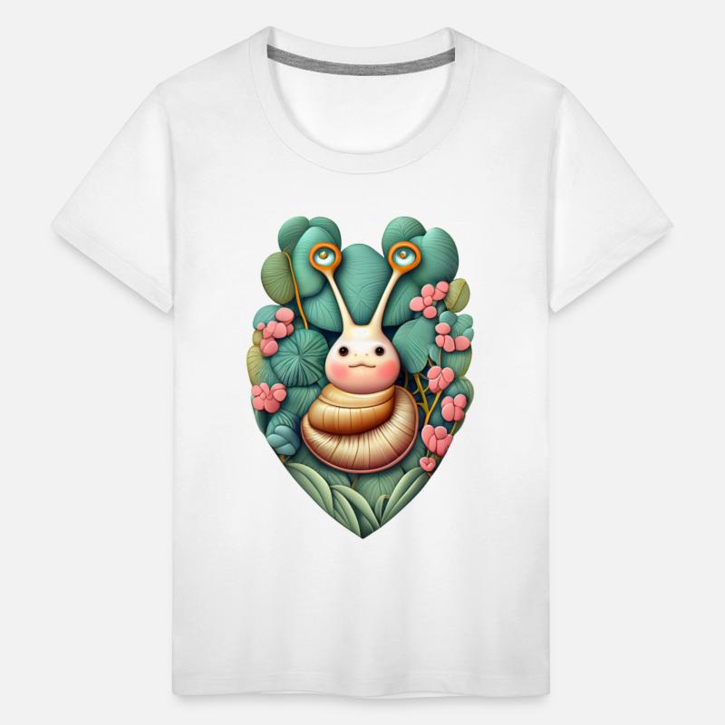 Botanical Snail Heart