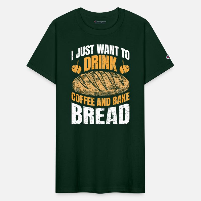 Bread Maker Wanna Drink Coffee and Bake Bread