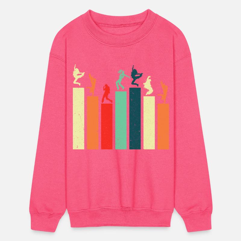 Break dancing Bboy poses Retro Vintage Hip Hop