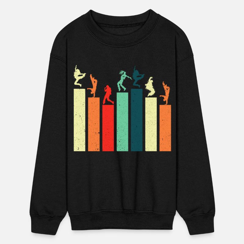 Break dancing Bboy poses Retro Vintage Hip Hop