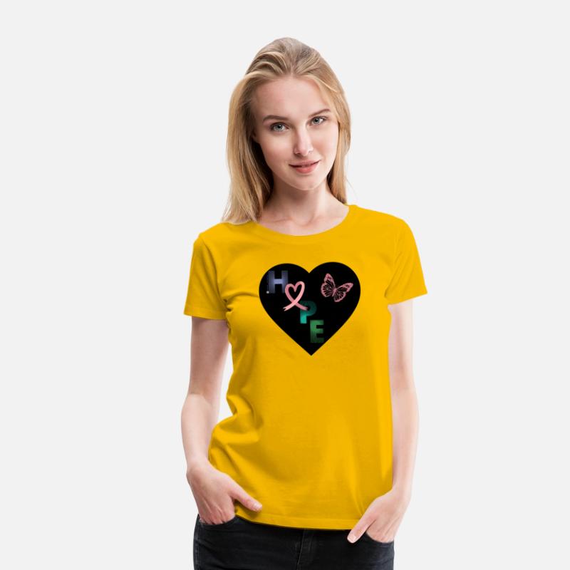 Breast Cancer Hope and Butterfly Heart