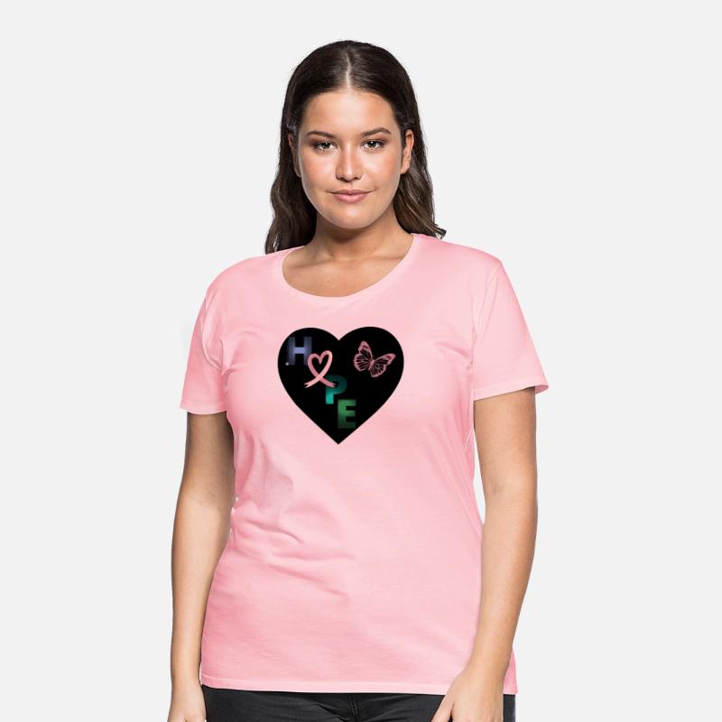 Breast Cancer Hope and Butterfly Heart