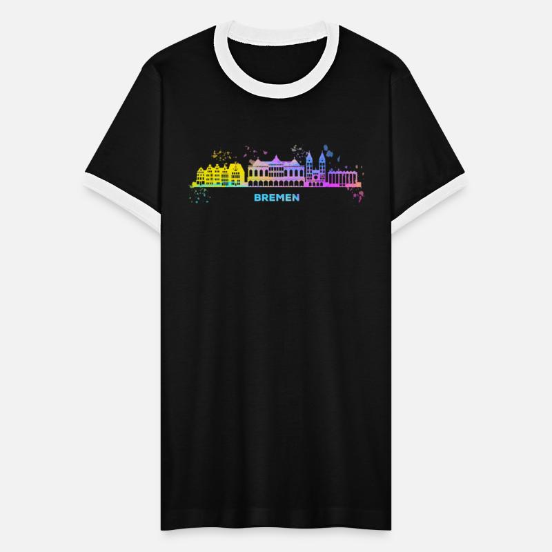 Bremen Skyline Colorful Cityscape Bremen