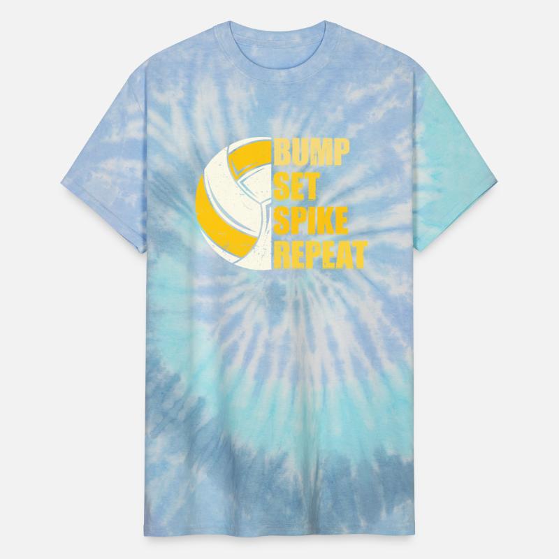 Bump Set Spike Repeat Volleyball