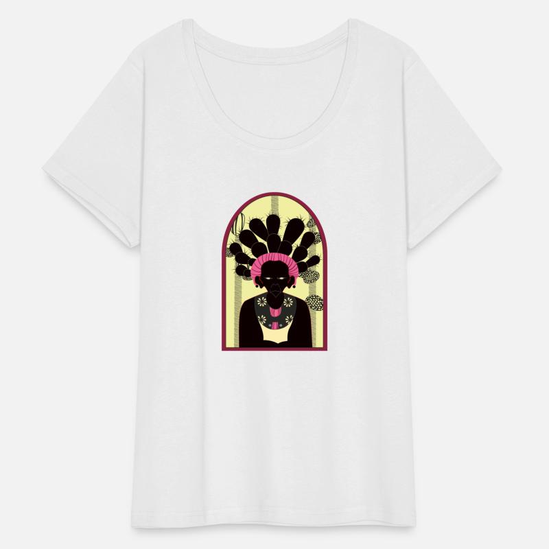 Cactus Plant Lady Window Design