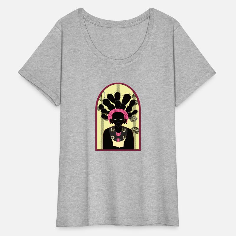 Cactus Plant Lady Window Design