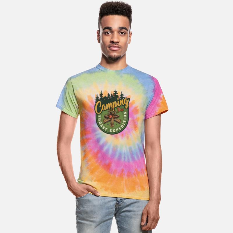 Camping Fire Forest Expedition hipster