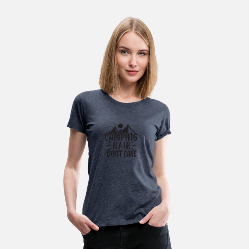Camping Hair, Don’t Care–Messy, Wild,and Free Tee