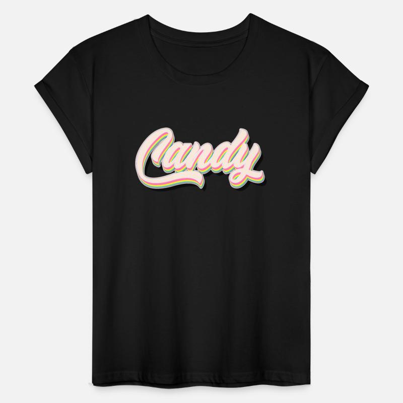 Candy lettering in sweet colours