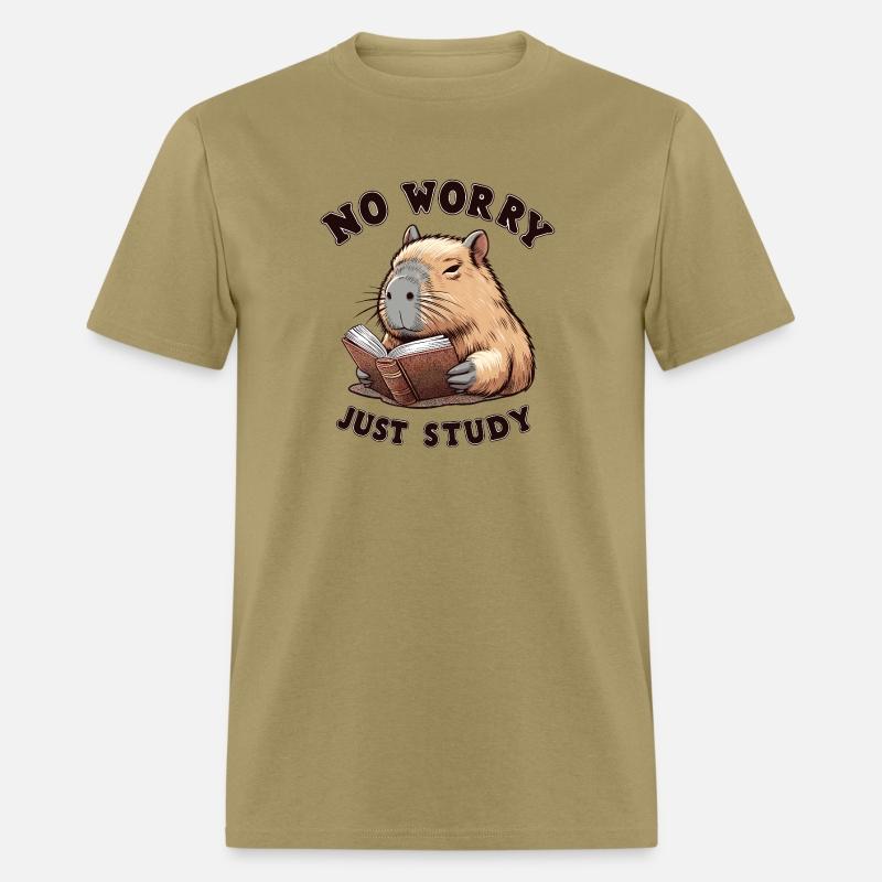 Capybara No Worry Just Study!